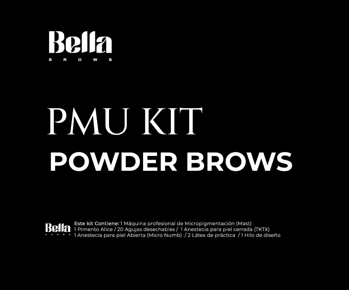 Kit Profesional de Micropigmentación Powder Brows – Bella Brows