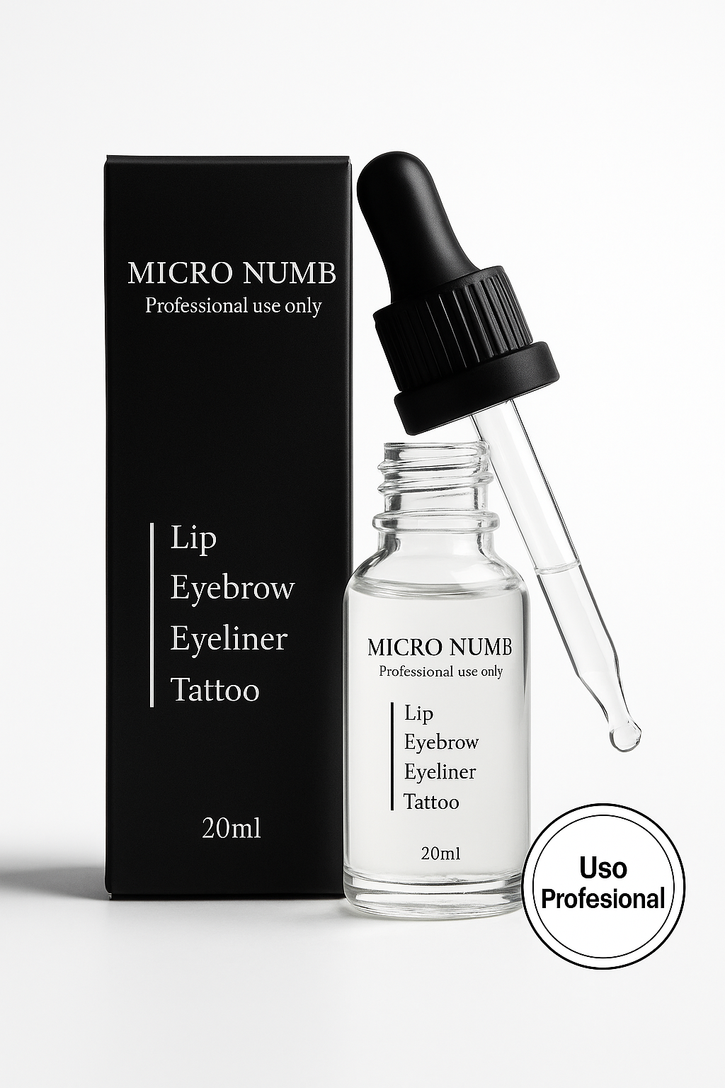 Micro Numb - Anestesia Profesional para Micropigmentación (20ml)