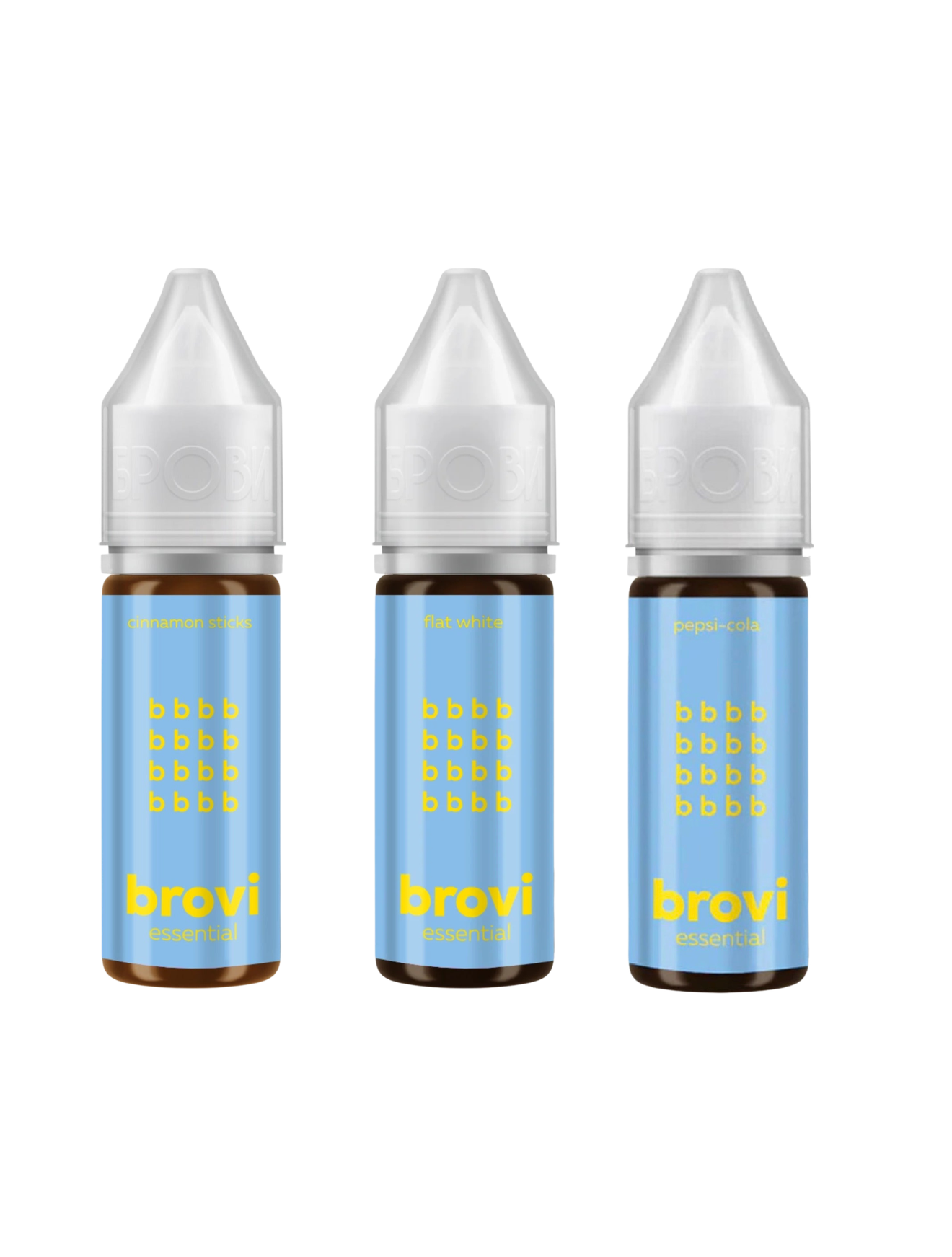 Starter Kit Brovi Essential Pigments 5ml y 15ml