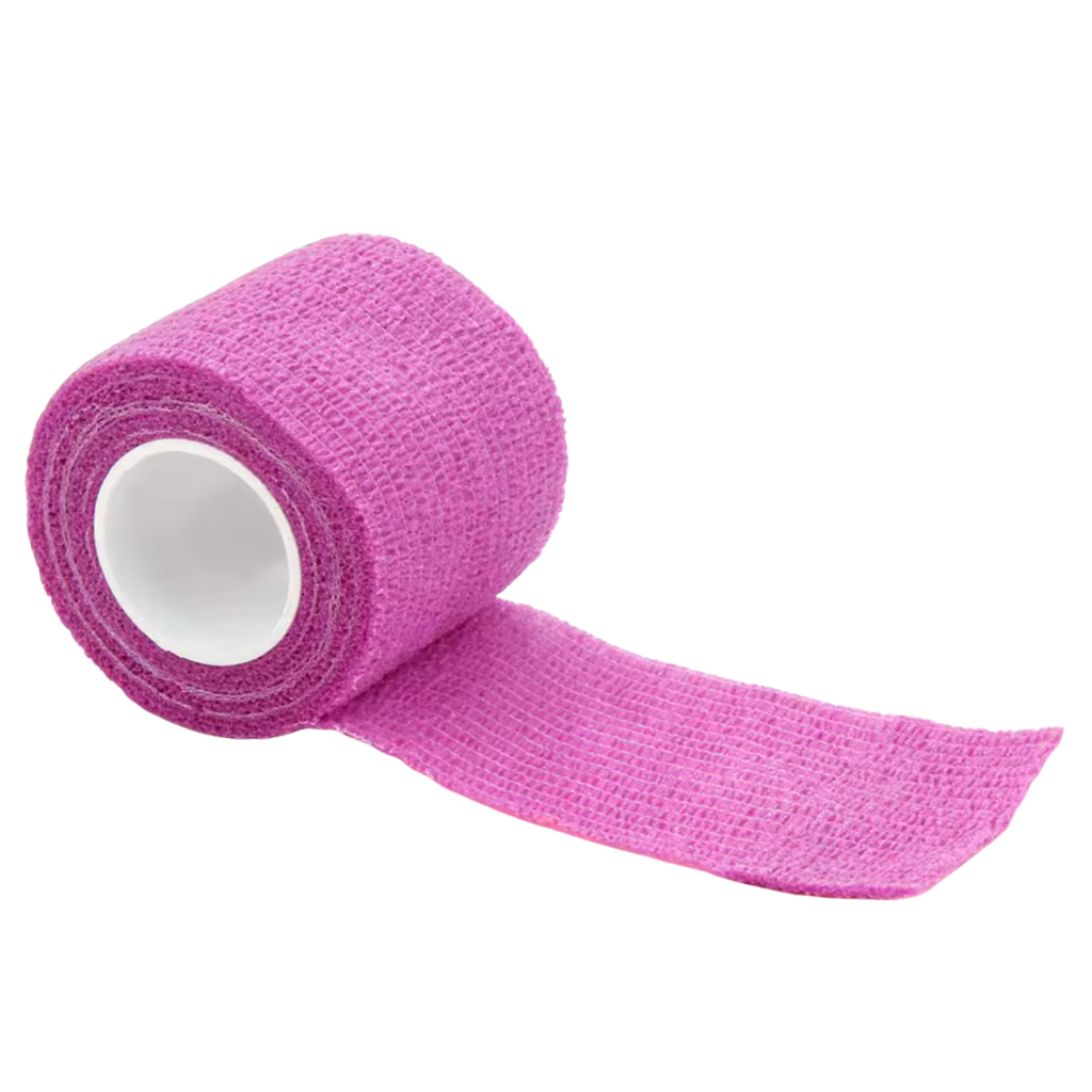 Handpiece Wrap – Negro y Púrpura | Envoltura protectora para máquinas PMU y tatuaje