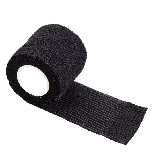 Handpiece Wrap – Negro y Púrpura | Envoltura protectora para máquinas PMU y tatuaje