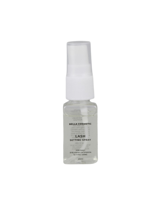 Lash Setting Spray 20ml | Spray Fijador para Extensiones de Pestañas de Bella Cosmetic