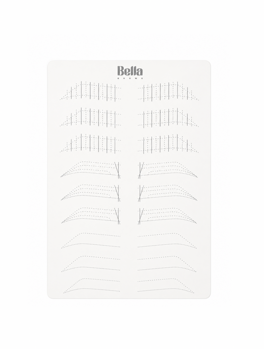 Látex de Práctica Doble Cara para Powder Brows – Pack de 2